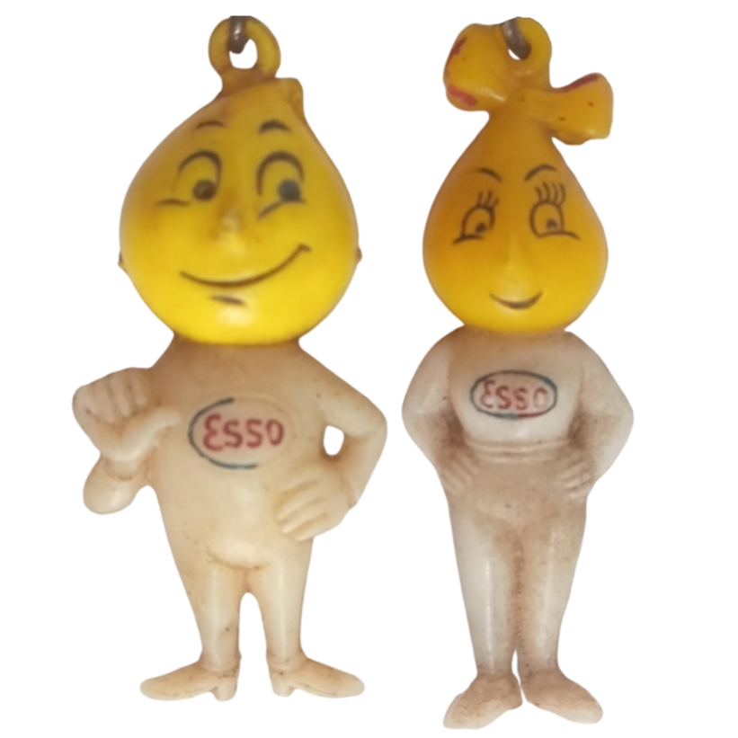 ESSO Chaveiros GOTINHAS DA ESSO Distribuídos nos Anos 1960 - PROMOTOYS