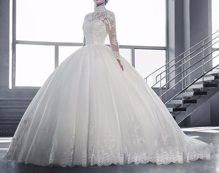 Vestido Manga Longa Luana LiFe Noiva