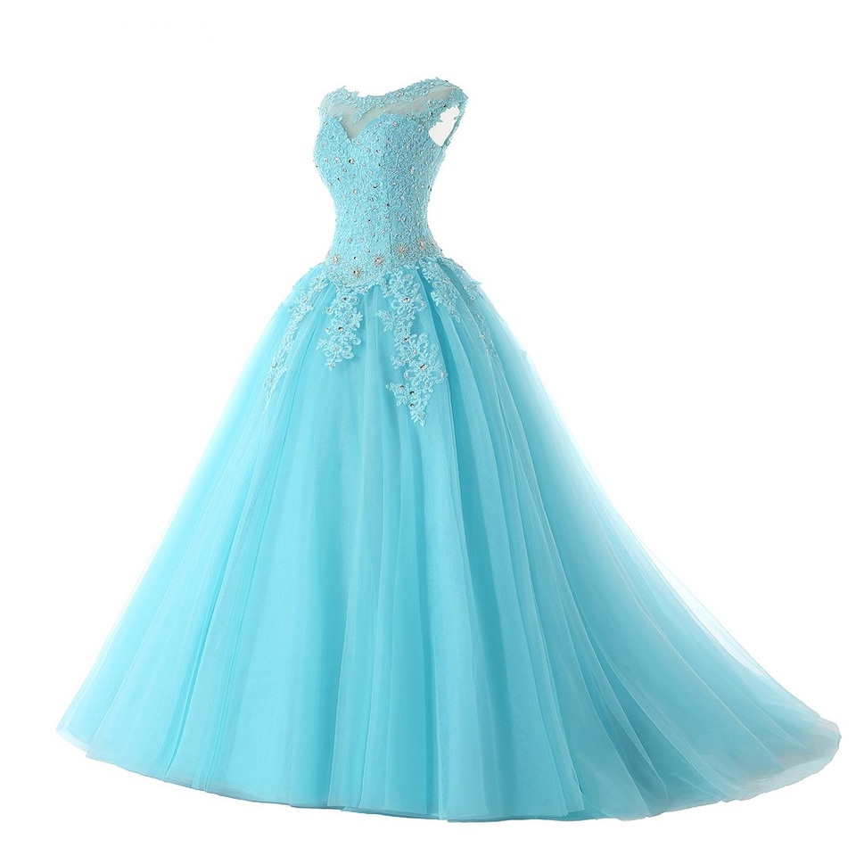 Vestido Debutante Azul Vestido Princesa Azul Tiffany Xv Aos