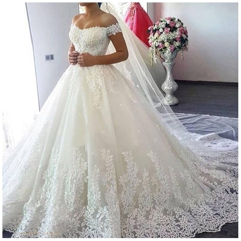 Ball Gown Vestido De Noiva Rodado Com Brilho Ball Gown Vestido De