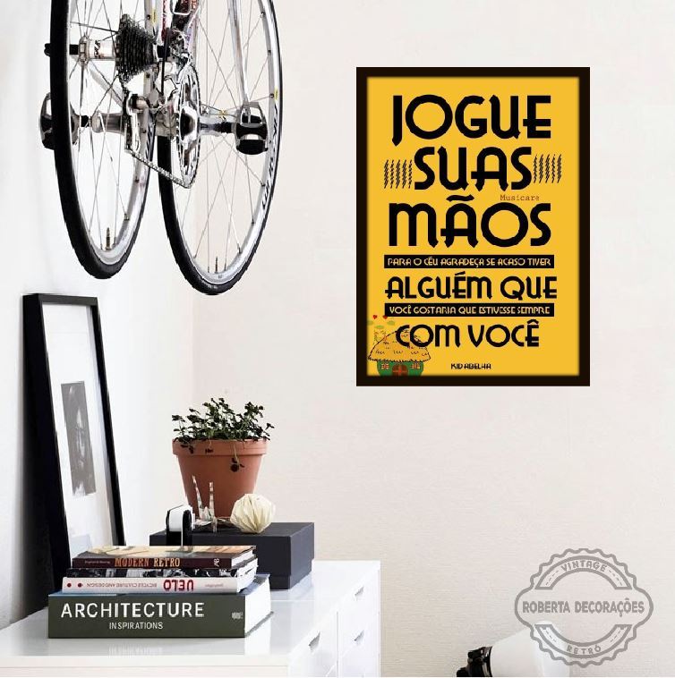 Quadro Frases | Jogue suas mãos para o céu - Roberta Decoracoes ...