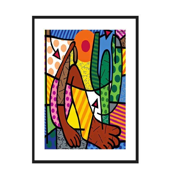Quadro Romero Britto | Tarsila do Amaral Abaporu - Roberta Decoracoes ...