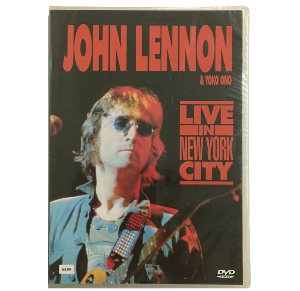 DVD JOHN LENNON & YOKO ONO Live In New York City 1972 - LOJA DOS