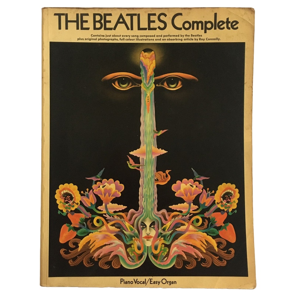 Livro BEATLES COMPLETE Piano Vocal / Easy Organ, Wise Publications