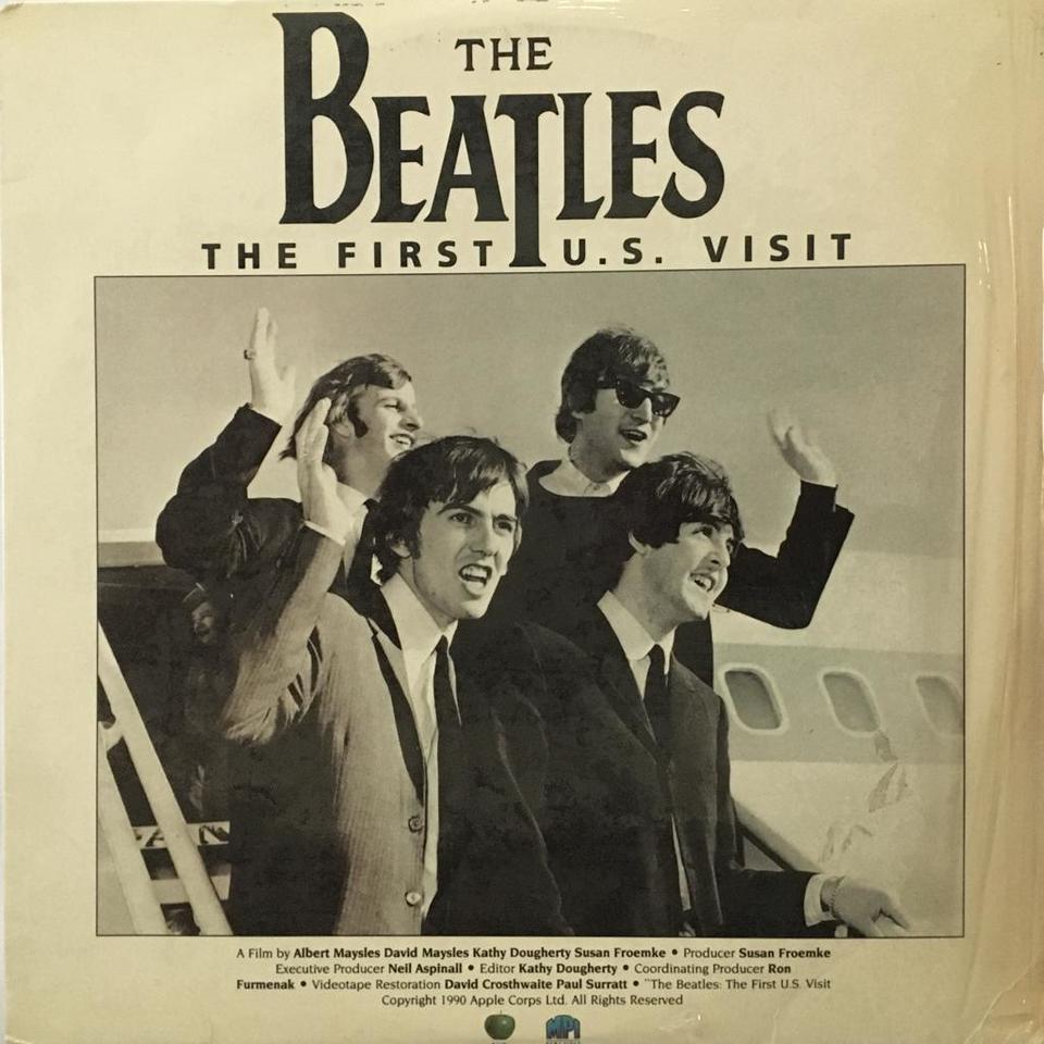 LD THE BEATLES 1990 The First U.S Visit - LOJA DOS BEATLES