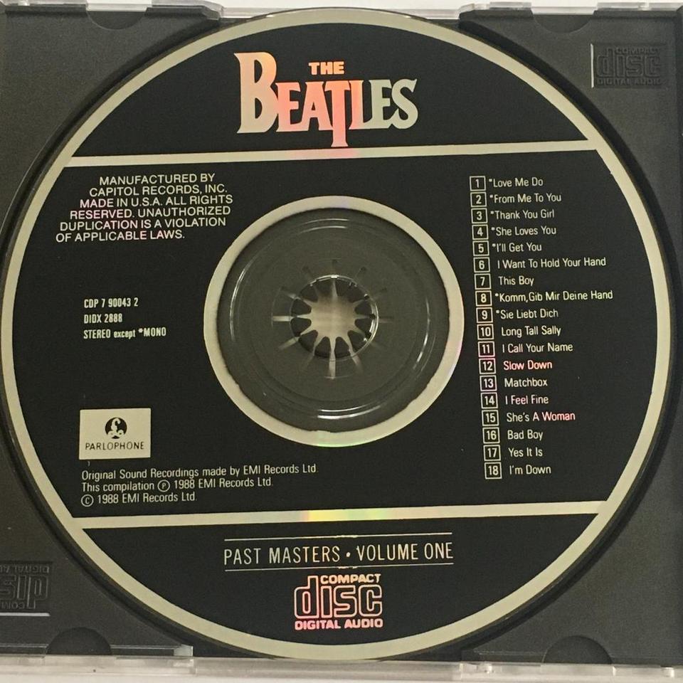 CD THE BEATLES 1988 Past Masters Volume One, Importado - LOJA DOS