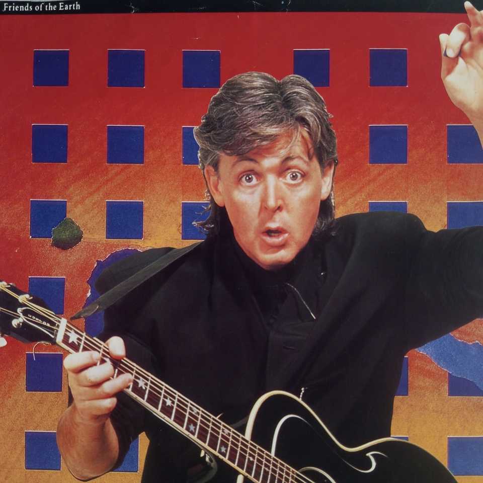 PAUL McCARTNEY Cartaz da Turnê 