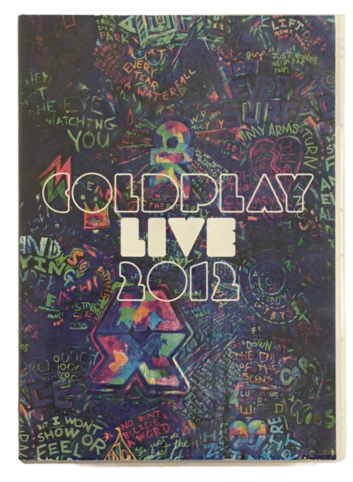DVD COLDPLAY Live 2012 - Antiguidades CASA DO VELHO