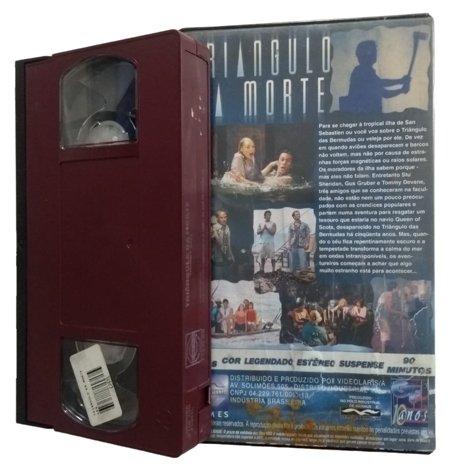 FITA VHS do Filme TRIANGULO DA MORTE , Ano 2001 - Antiguidades