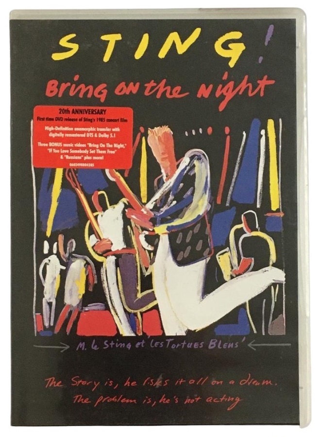 STING CD、DVD DVD STING Bring On The Night - Antiguidades CASA DO VELHO