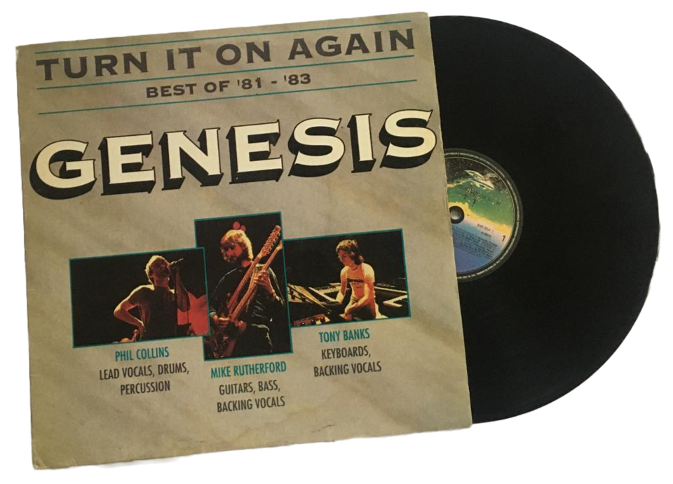 LP GENESIS 1991 Turn It On Again Best Of 81'-83' - Antiguidades LP GENESIS 1991 Turn It On Again Best Of 81'-83' - Antiguidades