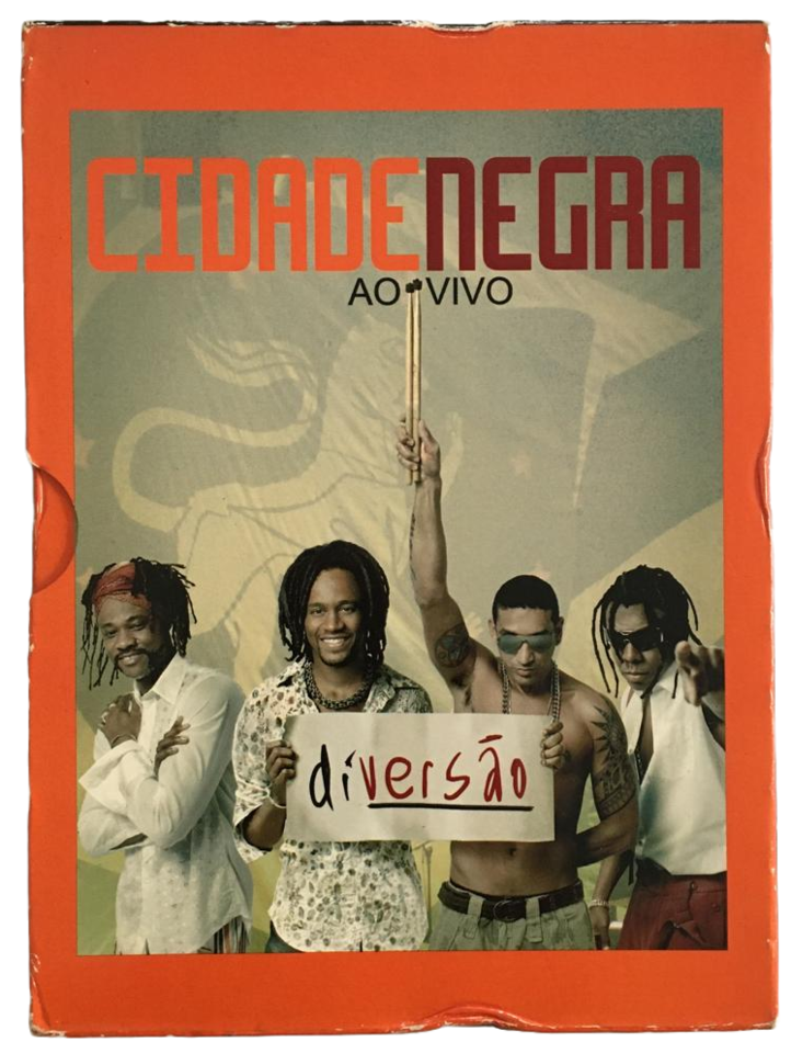 DVD CIDADE NEGRA Ao Vivo- Diversão - Antiguidades CASA DO VELHO