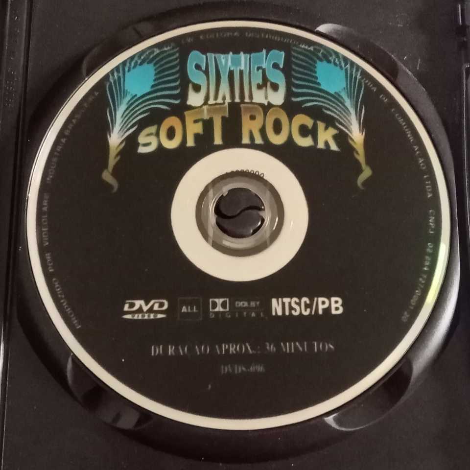 DVD VARIOUS O Melhor Dos Anos 60- Soft Rock - Antiguidades CASA DO