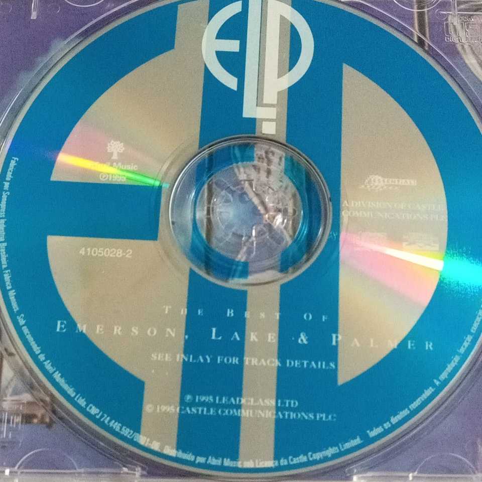 CD EMERSON LAKE & PALMER 1995 The Best Of - Antiguidades CASA DO VELHO