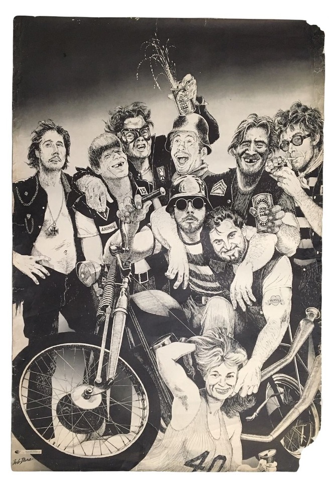 HELLS ANGELS Cartaz do Clube de Motociclistas PERSONALITY POSTERS