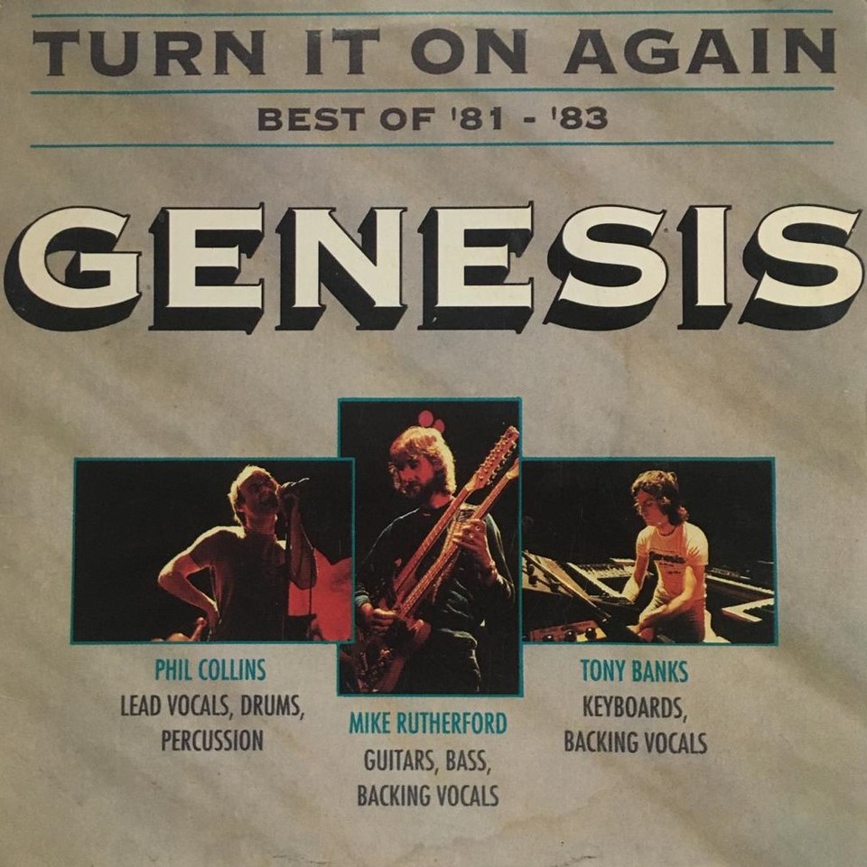 LP GENESIS 1991 Turn It On Again Best Of 81'-83' - Antiguidades