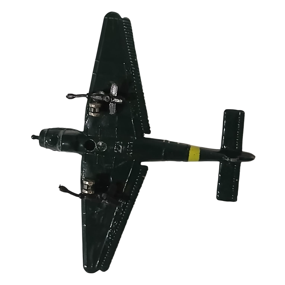 Avião JUNKERS JU 87 STUKA da ZYLMEX / ZEE TOYS Série Dyna-Flites