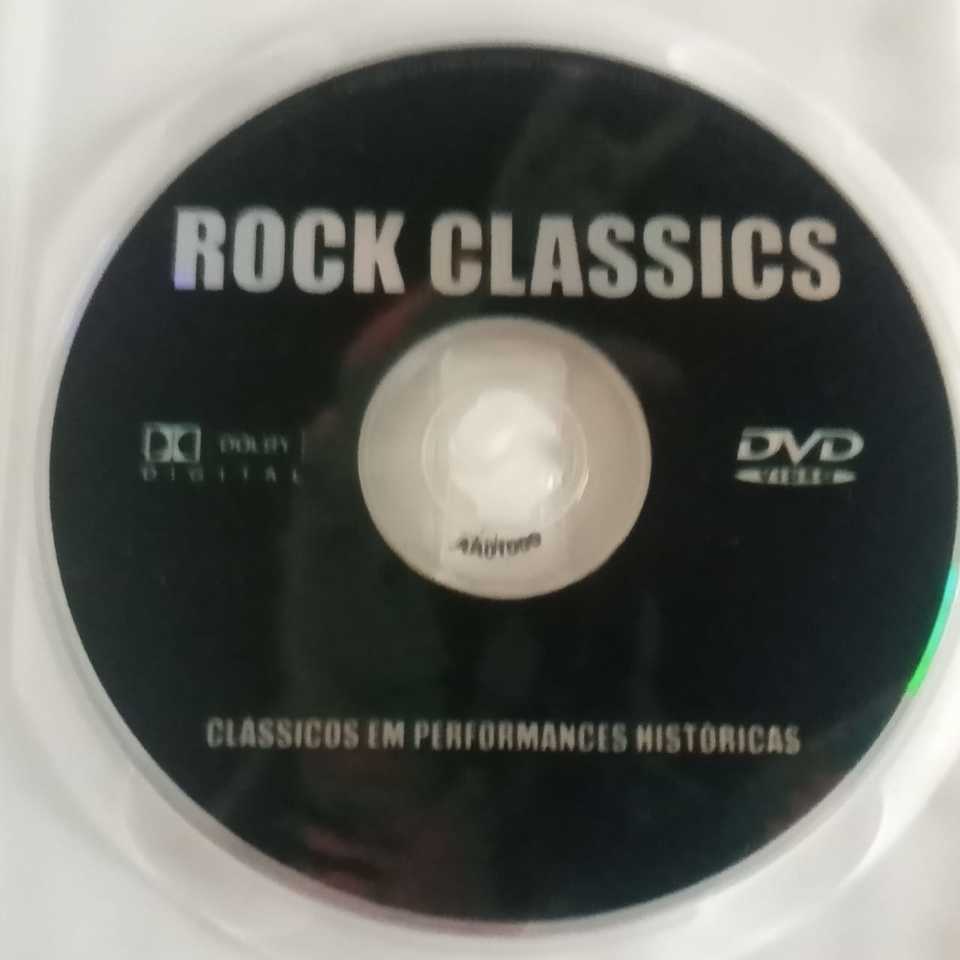 DVD ROCK CLASSICS Clássicos Em Perfomances Históricas