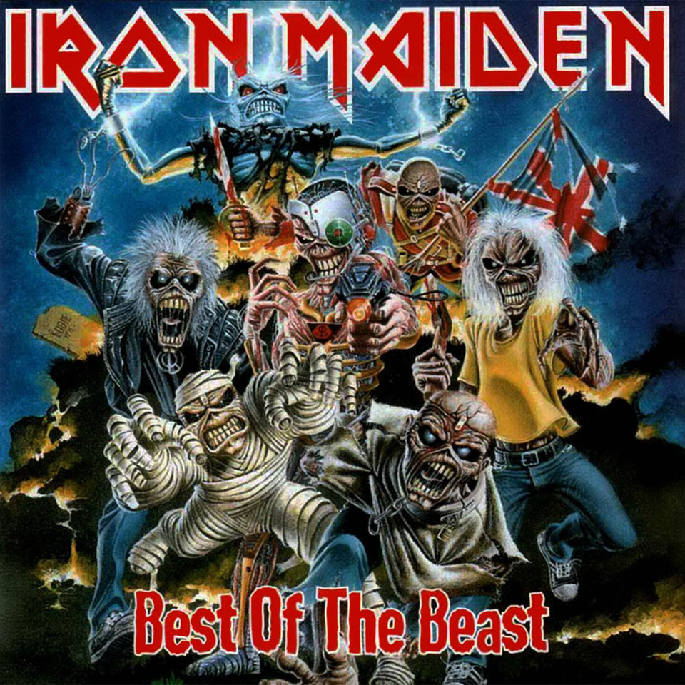 CD Best of the Beast／Iron Maiden 輸入盤　帯付き Antiguidades CASA DO VELHO