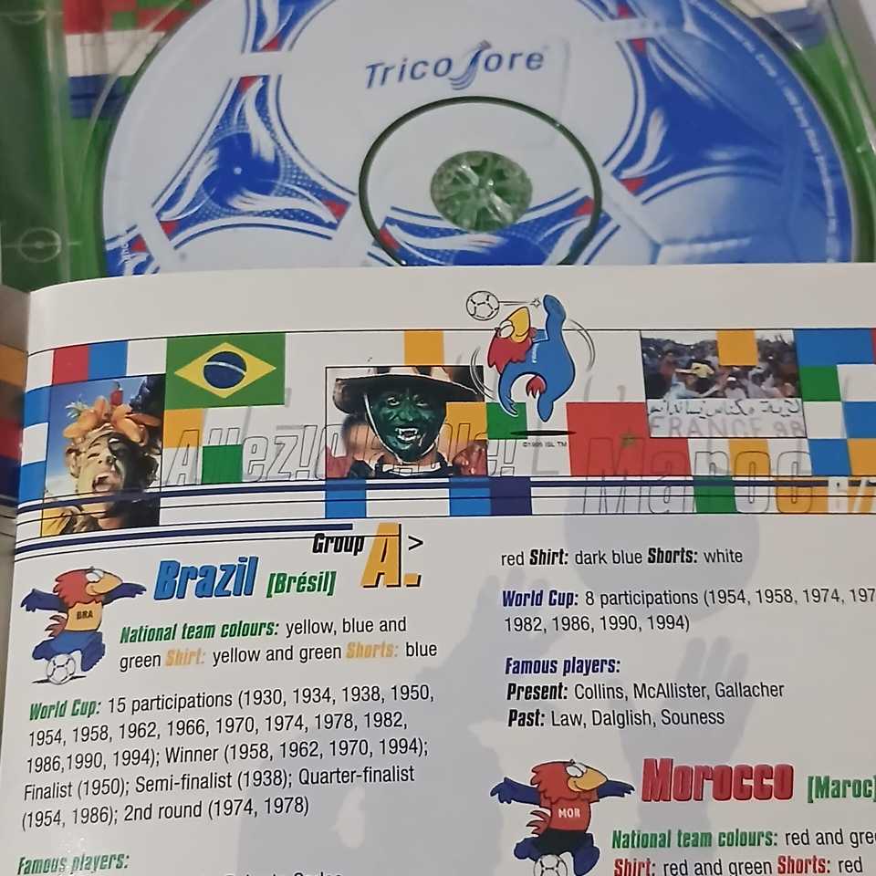 COPA DO MUNDO DA FRANÇA DE 1998 CD ALLEZ! OLA! OLÉ! The Music Of