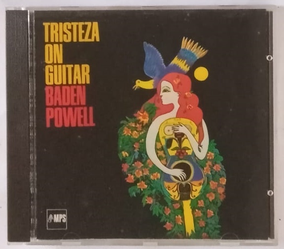 CD BADEN POWELL 1975 Tristeza On Guitar - Antiguidades CASA DO VELHO