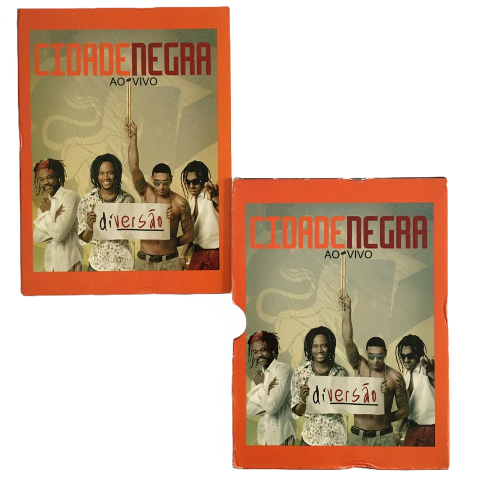 DVD CIDADE NEGRA Ao Vivo- Diversão - Antiguidades CASA DO VELHO