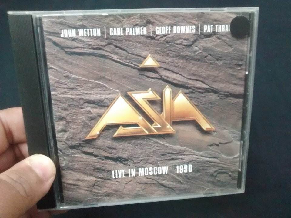 CD ASIA 1990 Live In Moscow - Antiguidades CASA DO VELHO