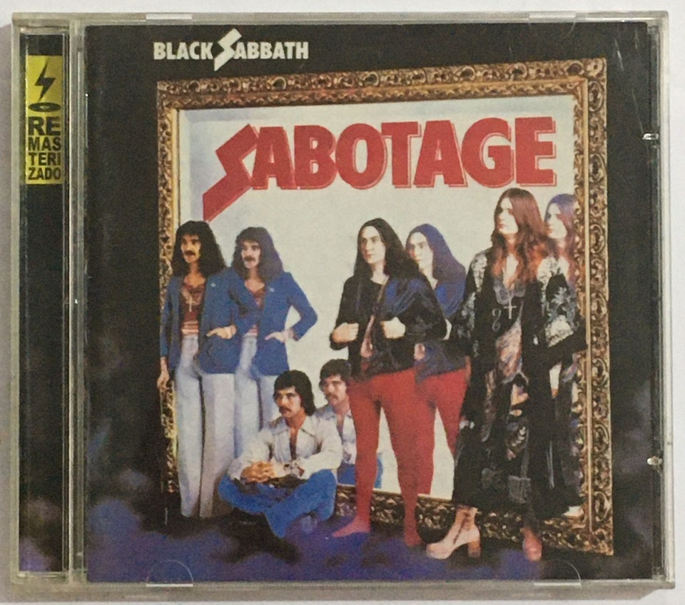 Black Sabbath Sabotage サイン入りCD Black Sabbath - Sabotage 07 Hard(lm/m)(argentina)cd Imp+