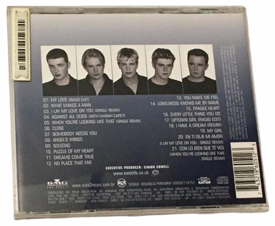 CD WESTLIFE 2000 Coast to Coast - Banca do Rock