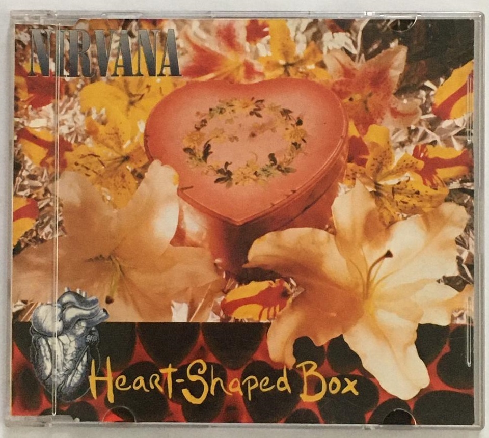 CD SINGLE: NIRVANA 1993 Haert - Shaped Box - Banca do Rock