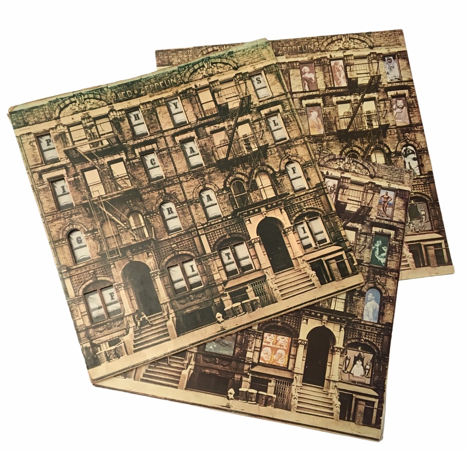 LP LED ZEPPELIN 1977 Physical Graffiti - Banca do Rock