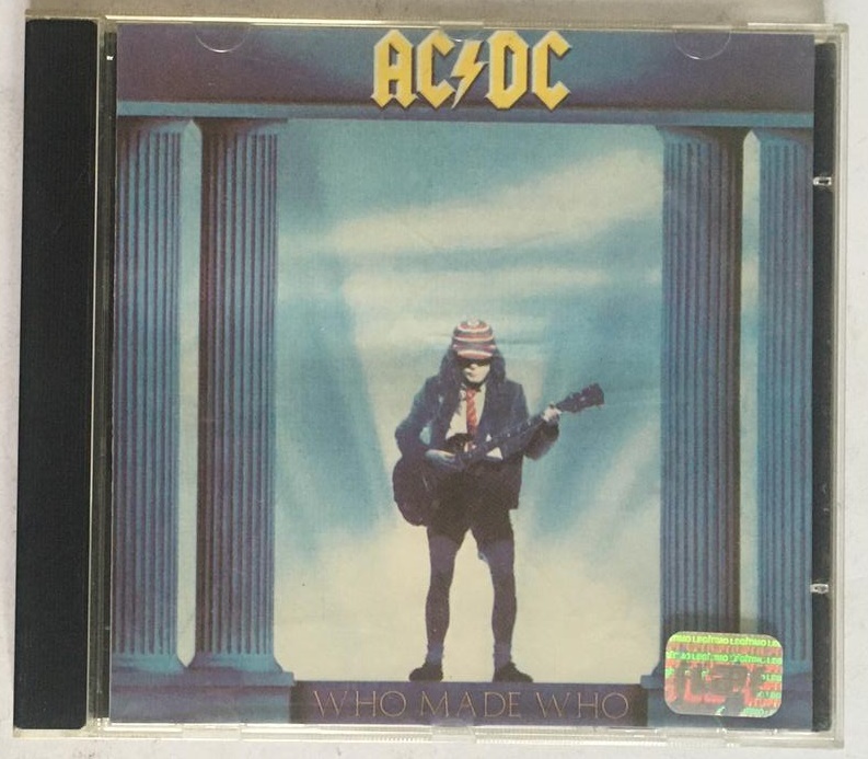 CD AC/DC 1986 Who Made Who - Banca do Rock