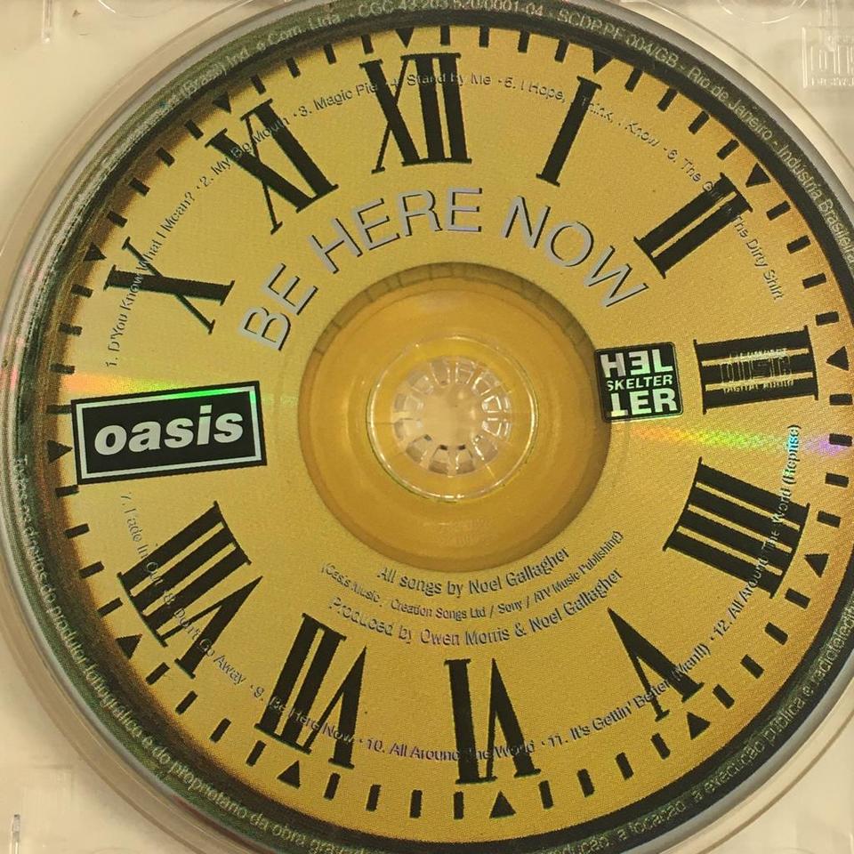 OASIS - BE HERE NOW 台湾・中国盤 CD OASIS - BE HERE NOW 台湾・中国