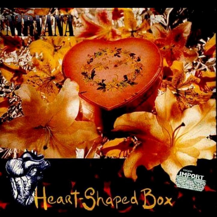 CD SINGLE: NIRVANA 1993 Haert - Shaped Box - Banca do Rock
