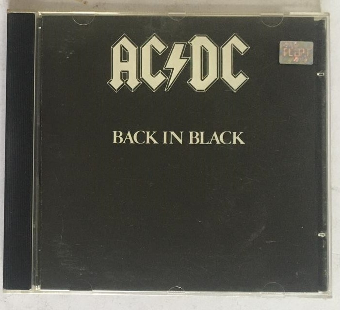 CD AC/DC 1980 Back in Black - Banca do Rock
