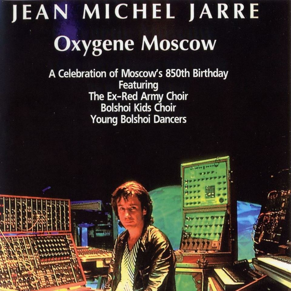 DVD JEAN MICHEL JARRE Oxygene Moscow - Banca do Rock