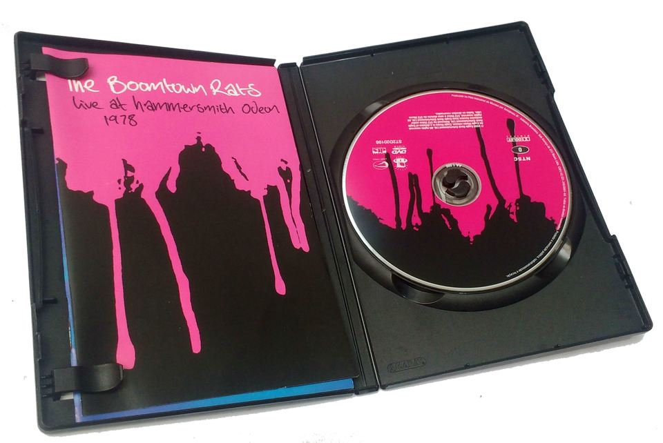 DVD THE BOOMTOWN RATS Live At Hammersmith 1978 - Banca do Rock
