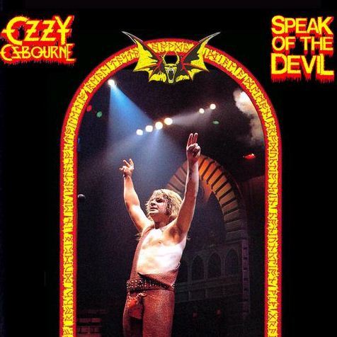 ミュージック DVD Ozzy Osbourne Speak of the Devil Banca do Rock