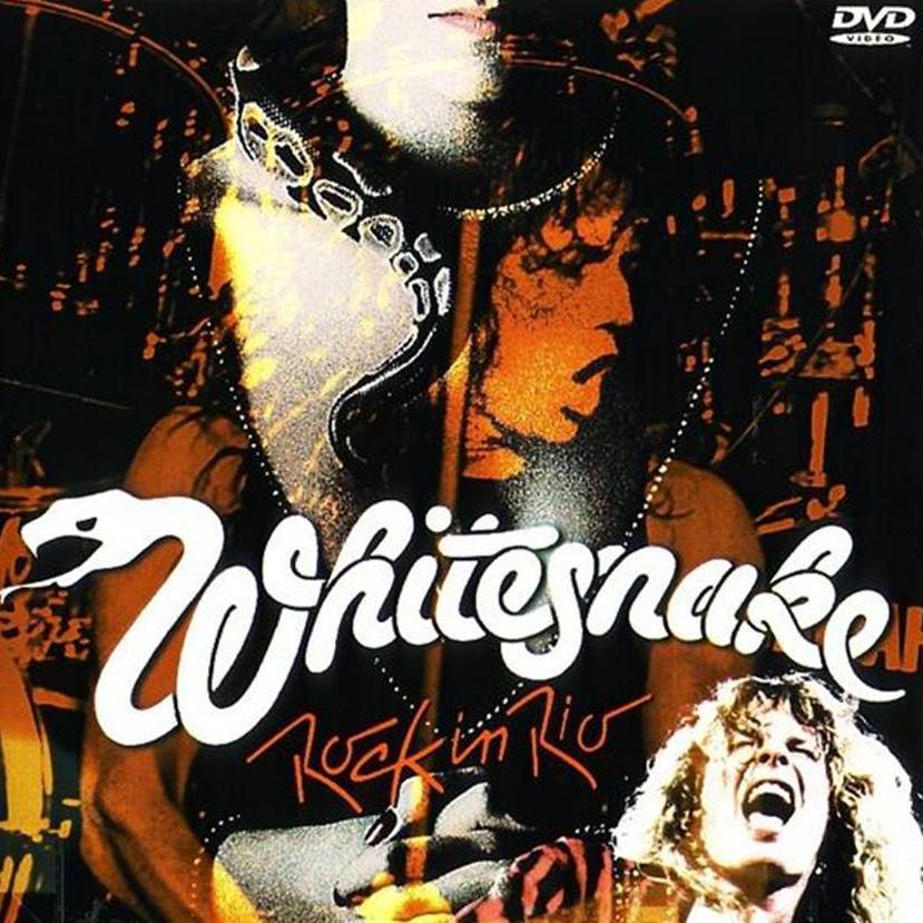 DVD WHITESNAKE 1985 Rock In Rio - Banca do Rock