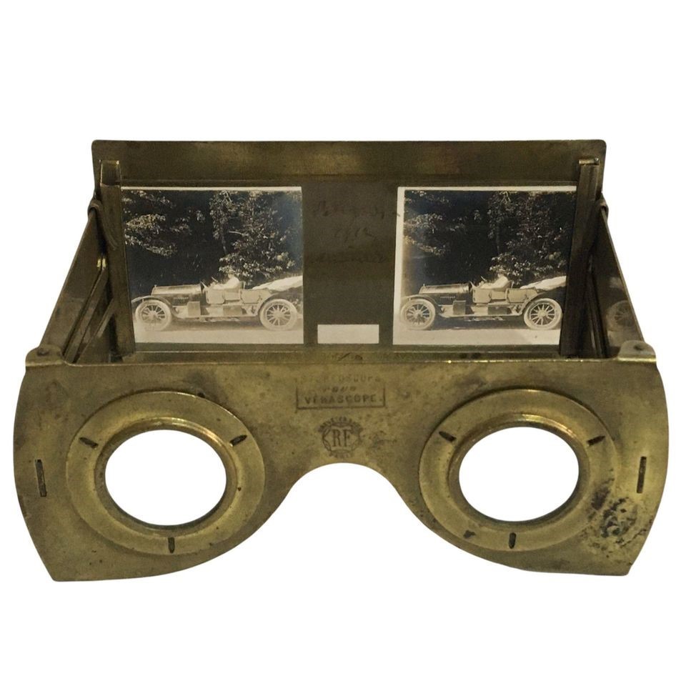 Ancien Vérascope Richard Paris - Appareil Photo Stéréoscopique De Collection