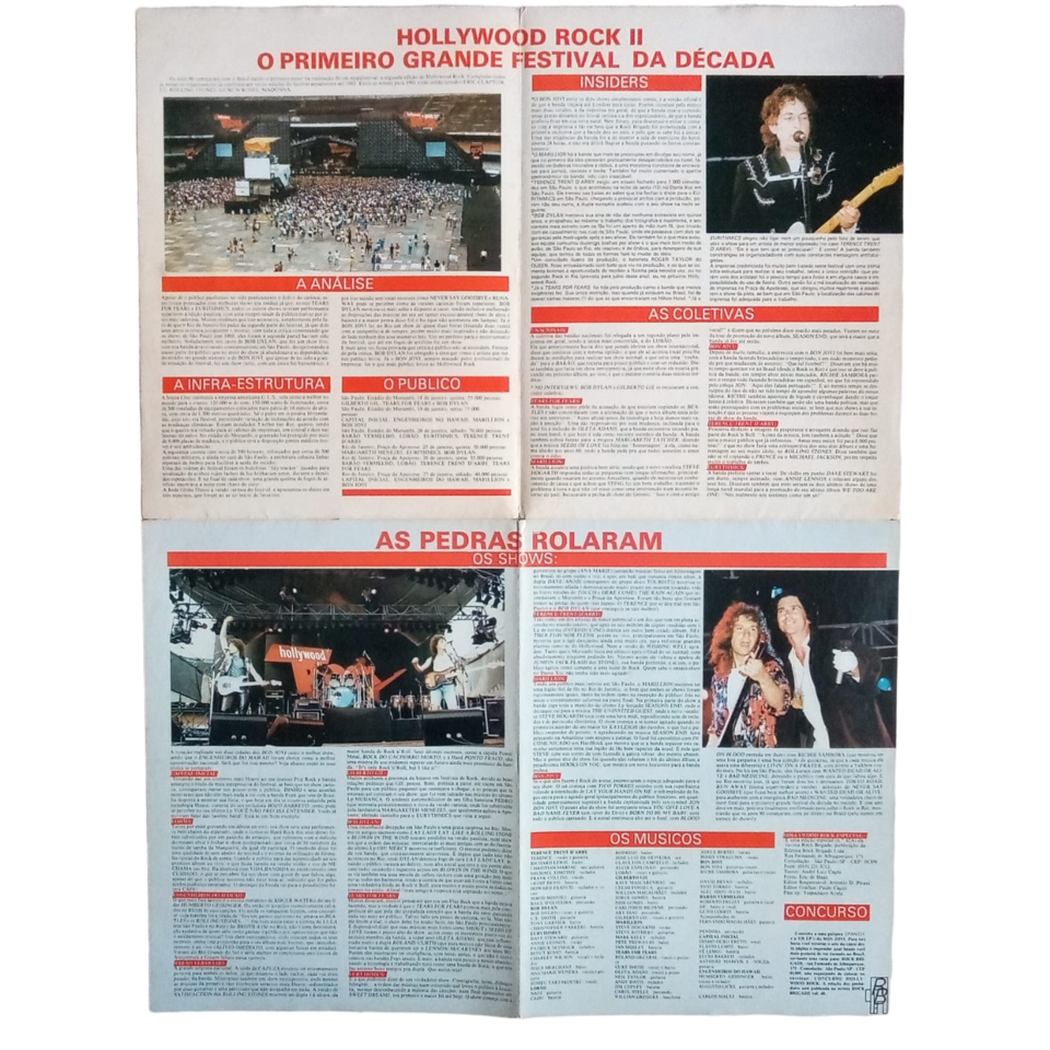 Revista Poster UP U2 Poster Bombástico, Editora Discovery - BANCANTIGA