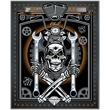 Transfer sublimático para camiseta Carros/Motos 002916