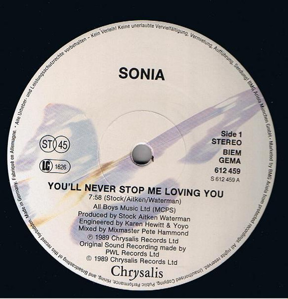 Sonia You ll Never Stop Me Loving You 12 Curto Vinil Loja De sonia-you-ll-never-stop-me-loving-you-12-curto-vinil-loja-de