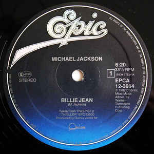 Disco Vinil importado Michael Jackson ‎– Billie Jean 12
